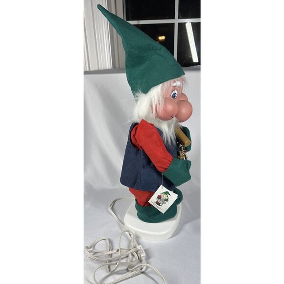VTG Christmas Motionette Animated Santakins Grubby Elf Figures Fairy Gnome Works - Picture 6 of 9